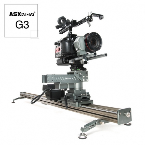 ASXMOV G3 Aluminum alloy video stabilizer dslr camera track dolly slider rail system motorized camera slider for timelapse