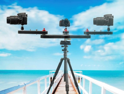 Professional mini lightweight portable 4 times distance video slider DSLR Camera slider camera stabilizer for dslr camera
